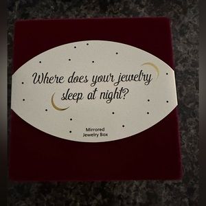 Brand new jewelry box.  Makes a great gift.  Three available.  Price is for one.